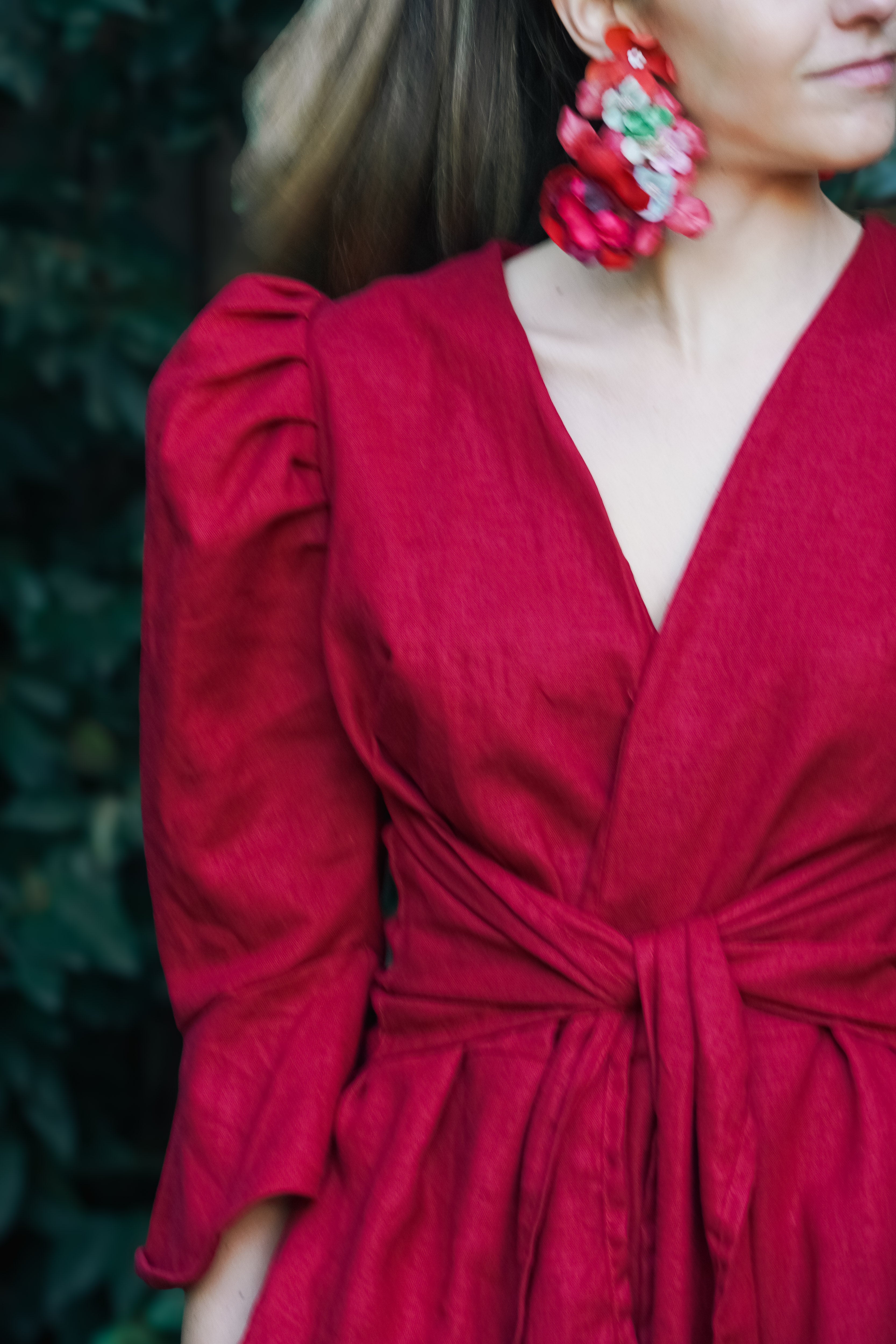 Blusa Mañío Burdeo