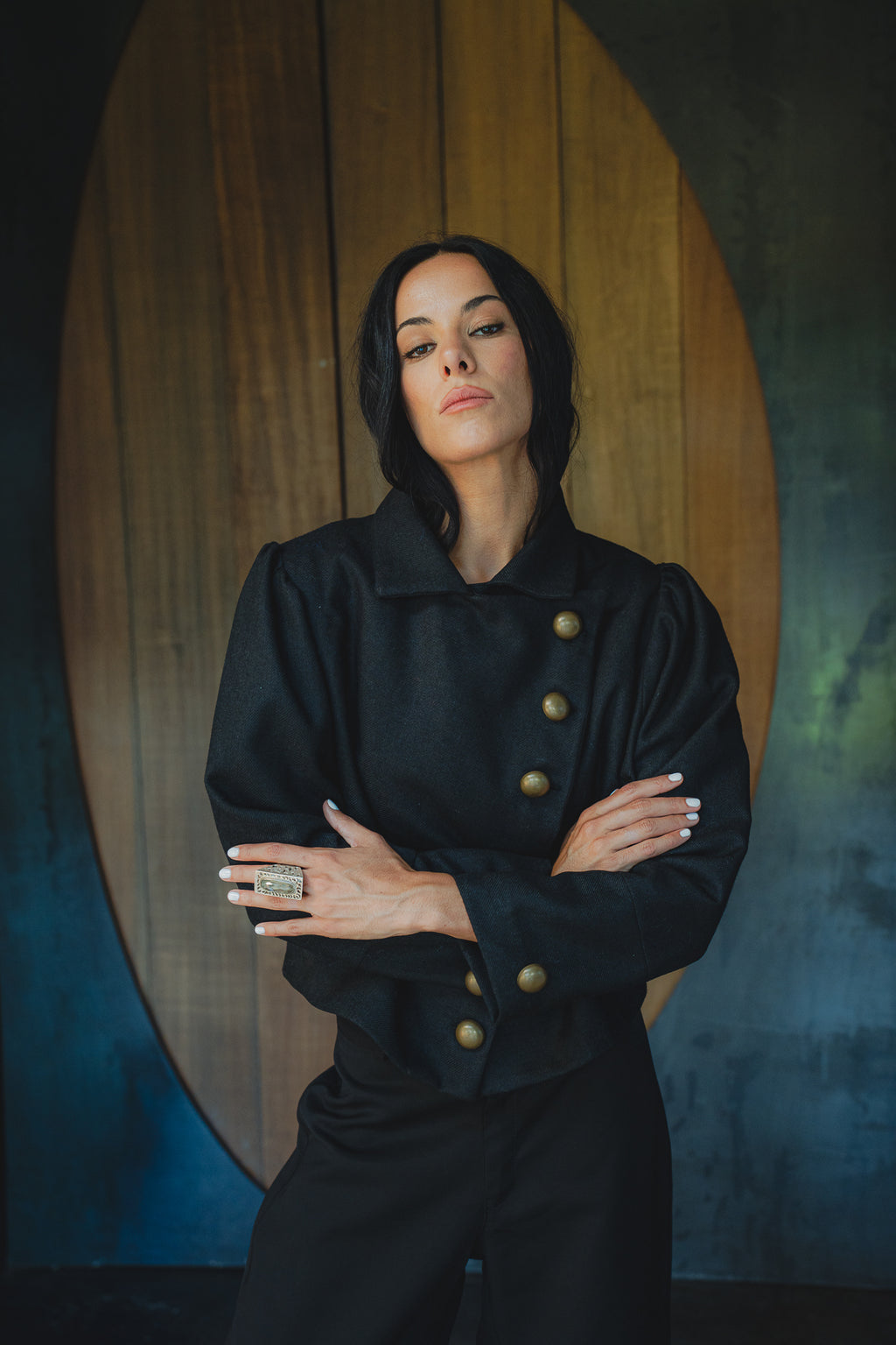 WOOL JACKET 02 NEGRA