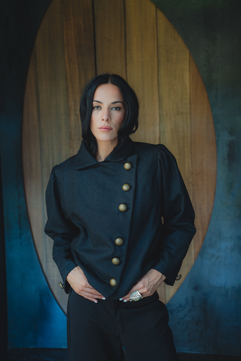 WOOL JACKET 02 NEGRA
