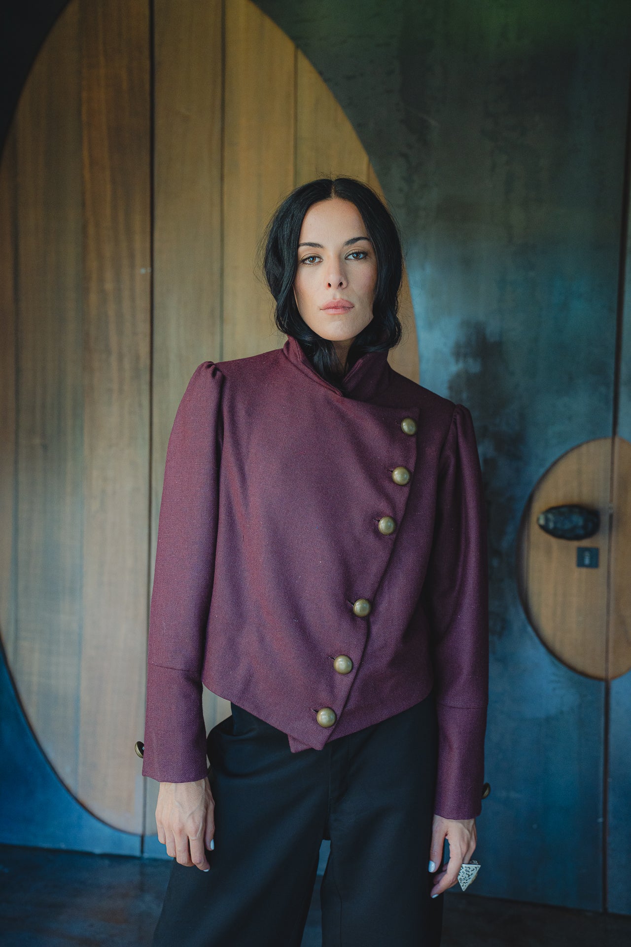 WOOL JACKET 02 NEGRA – Brissa