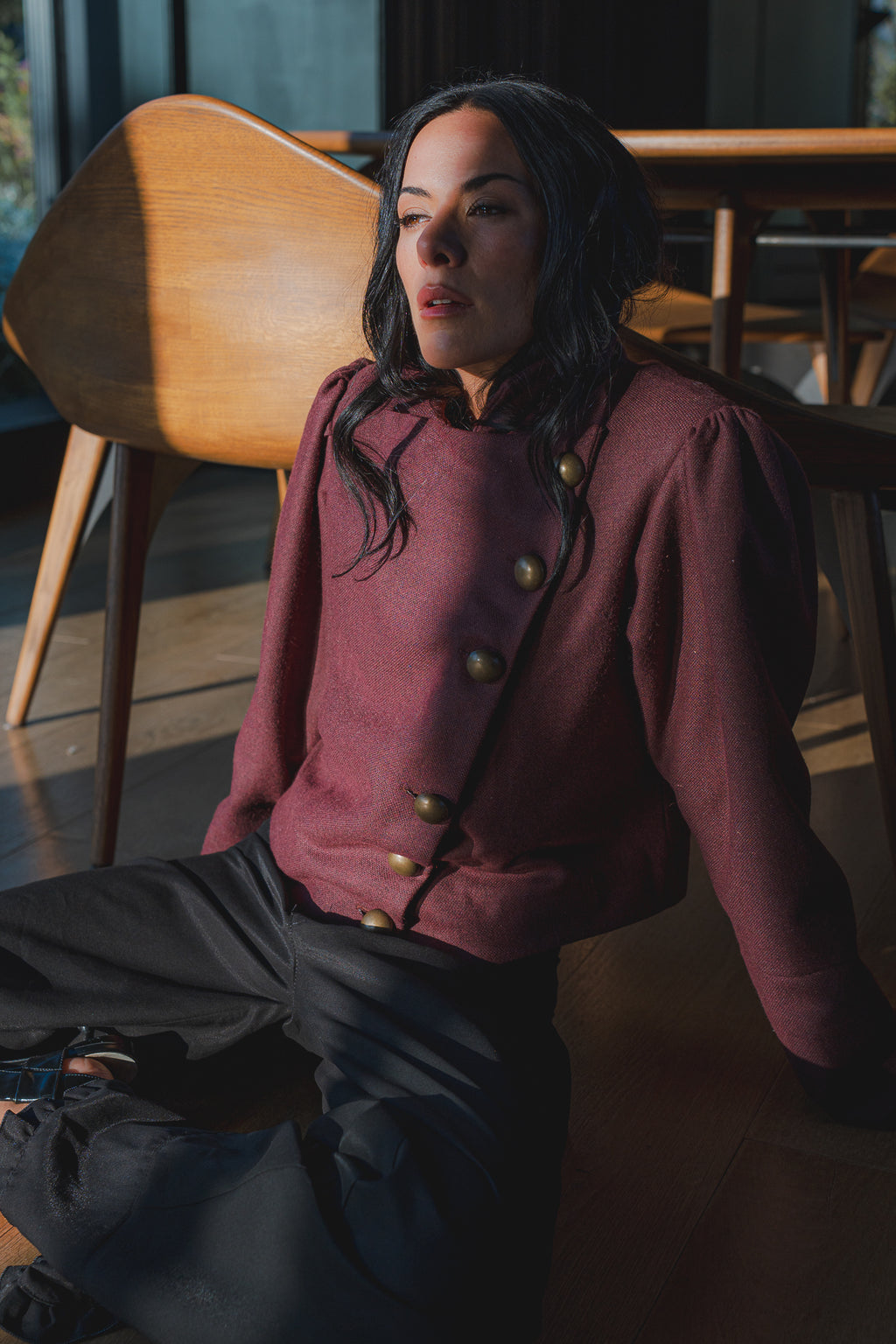 WOOL JACKET 02 BURDEO