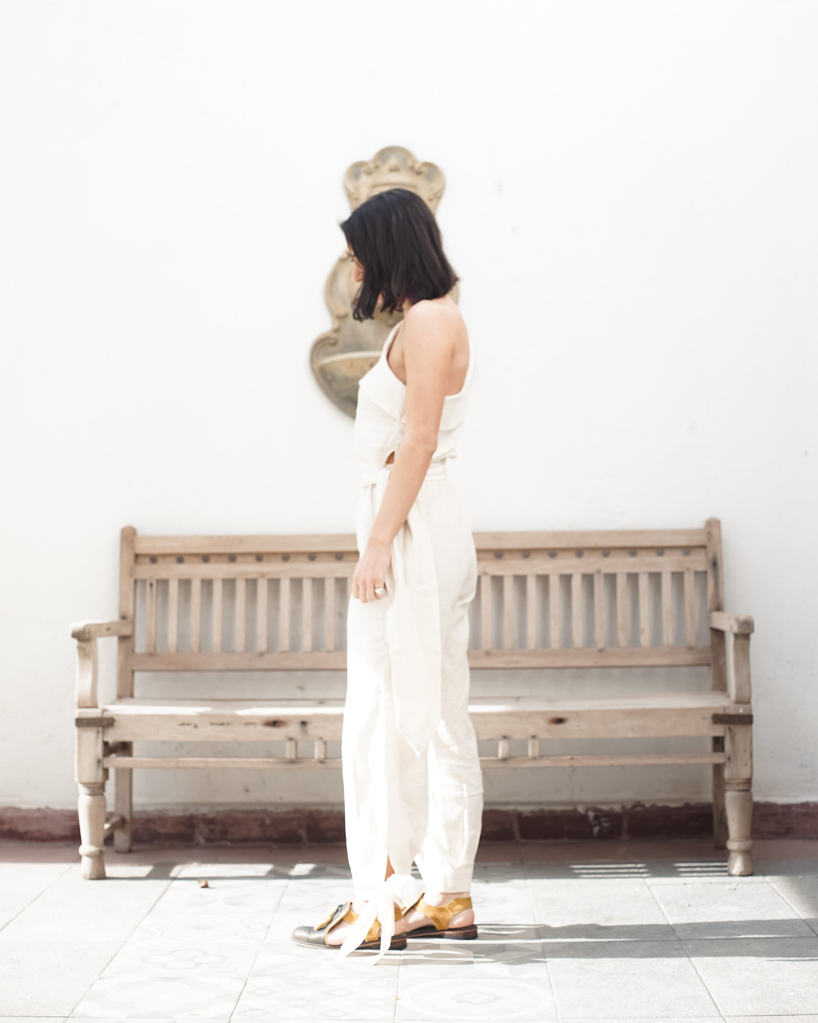 Pantalón Canelo Crudo