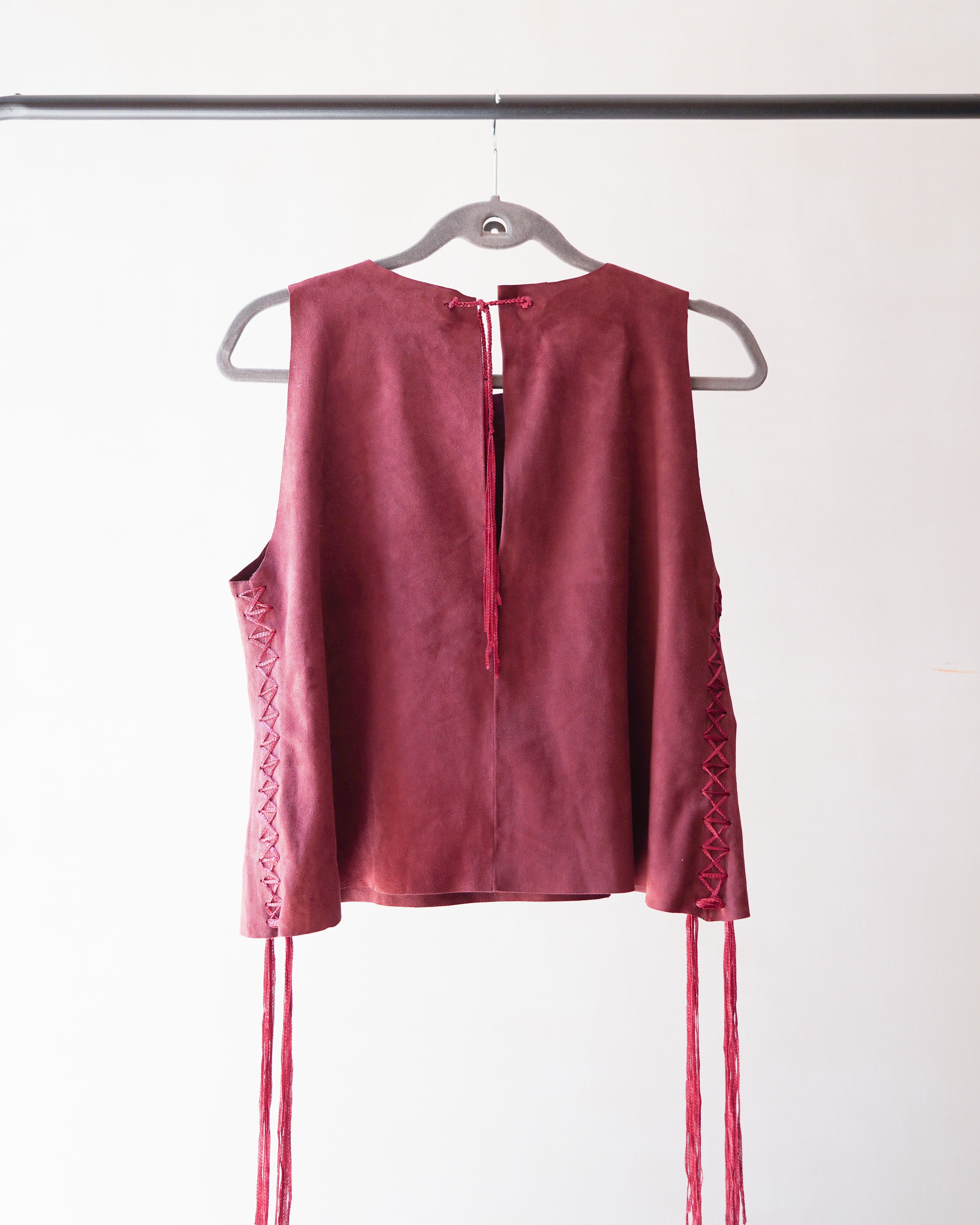 Top Halter Ñirre Cuero