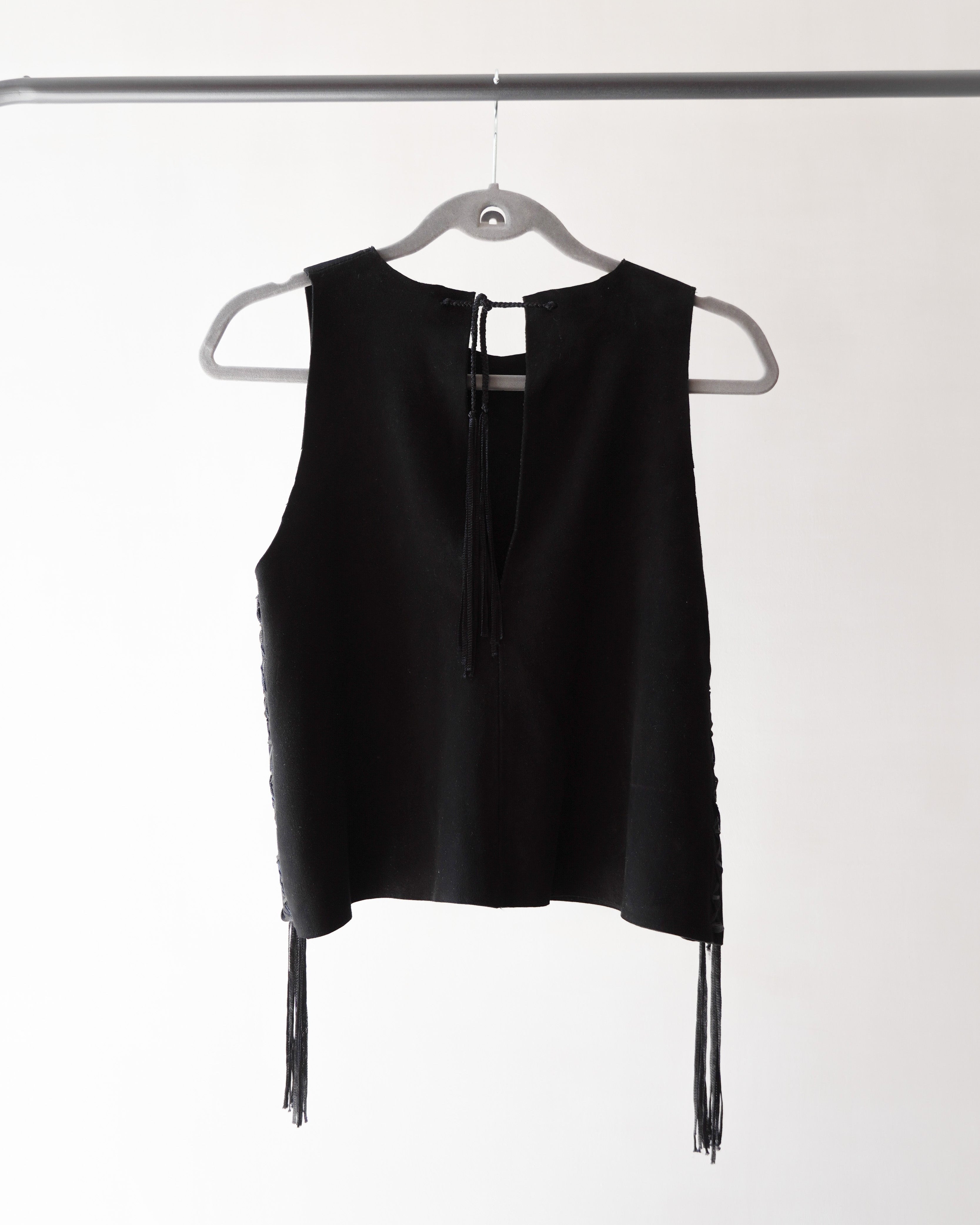 Top Halter Ñirre Cuero