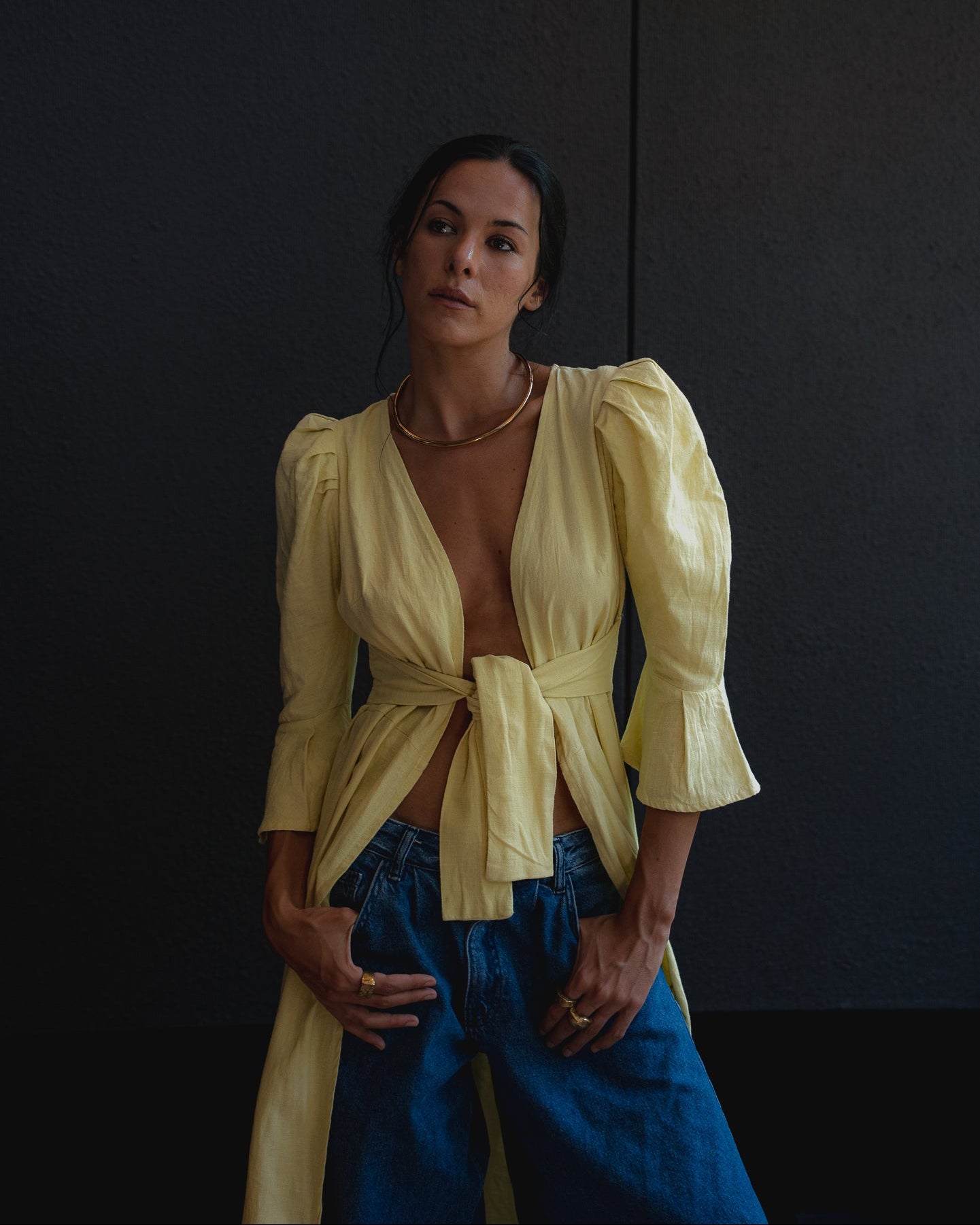 Kimono Alerce Amarillo