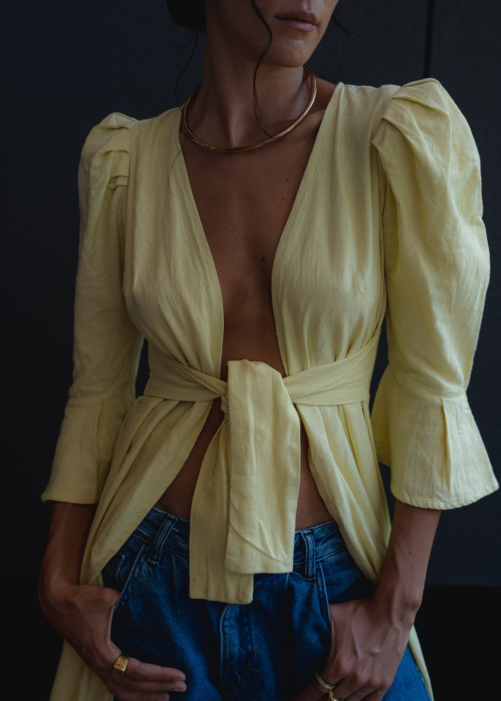 Kimono Alerce Amarillo