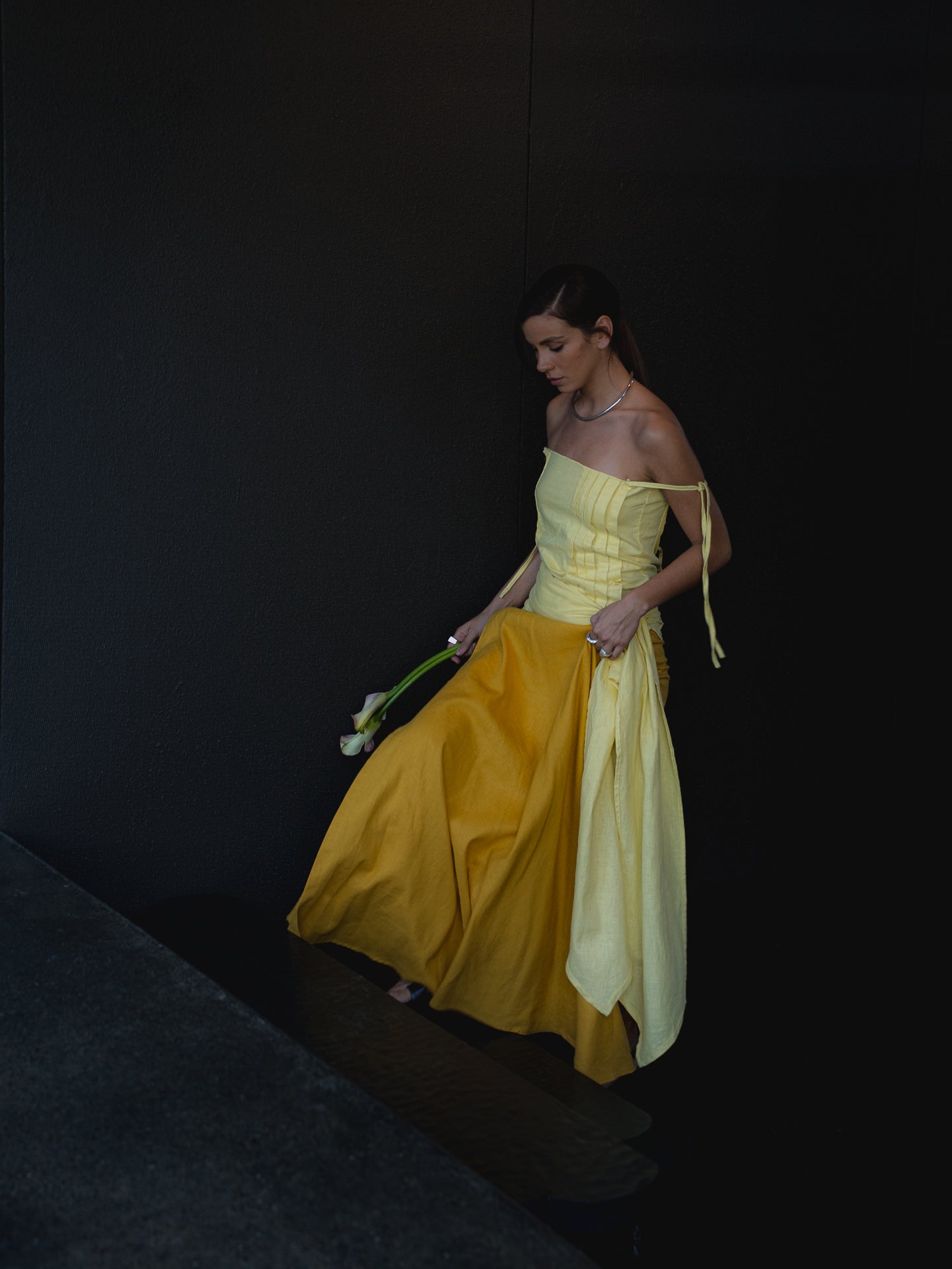 Top Maitén Mantequilla