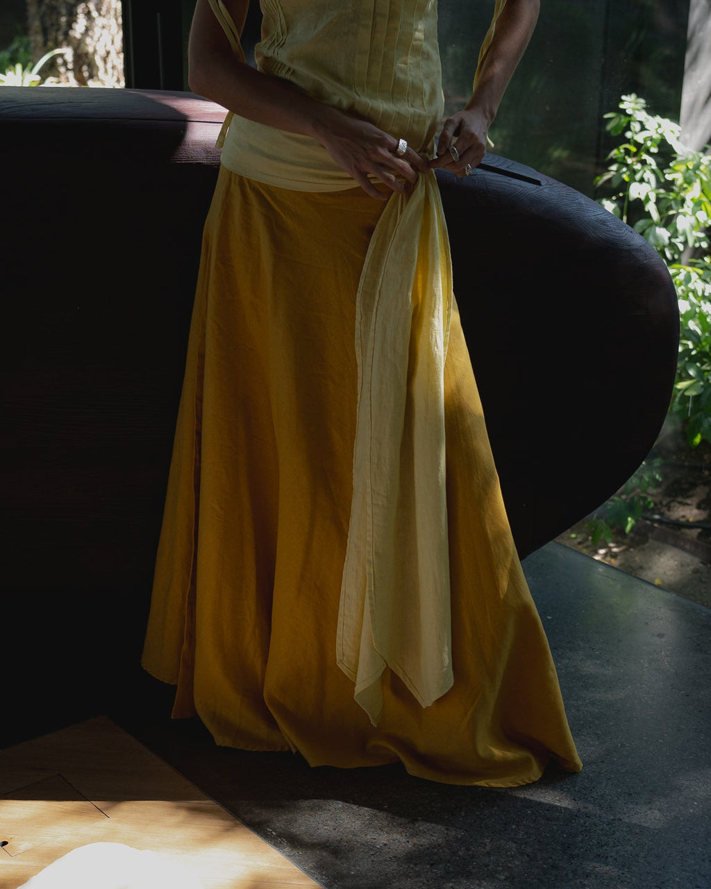 Falda Raulí Mantequilla