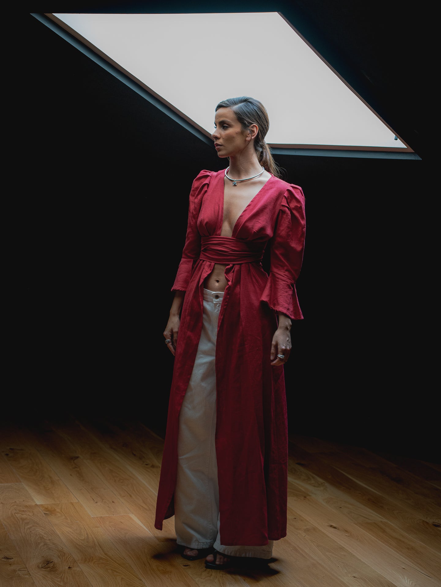 Kimono Alerce Rosado