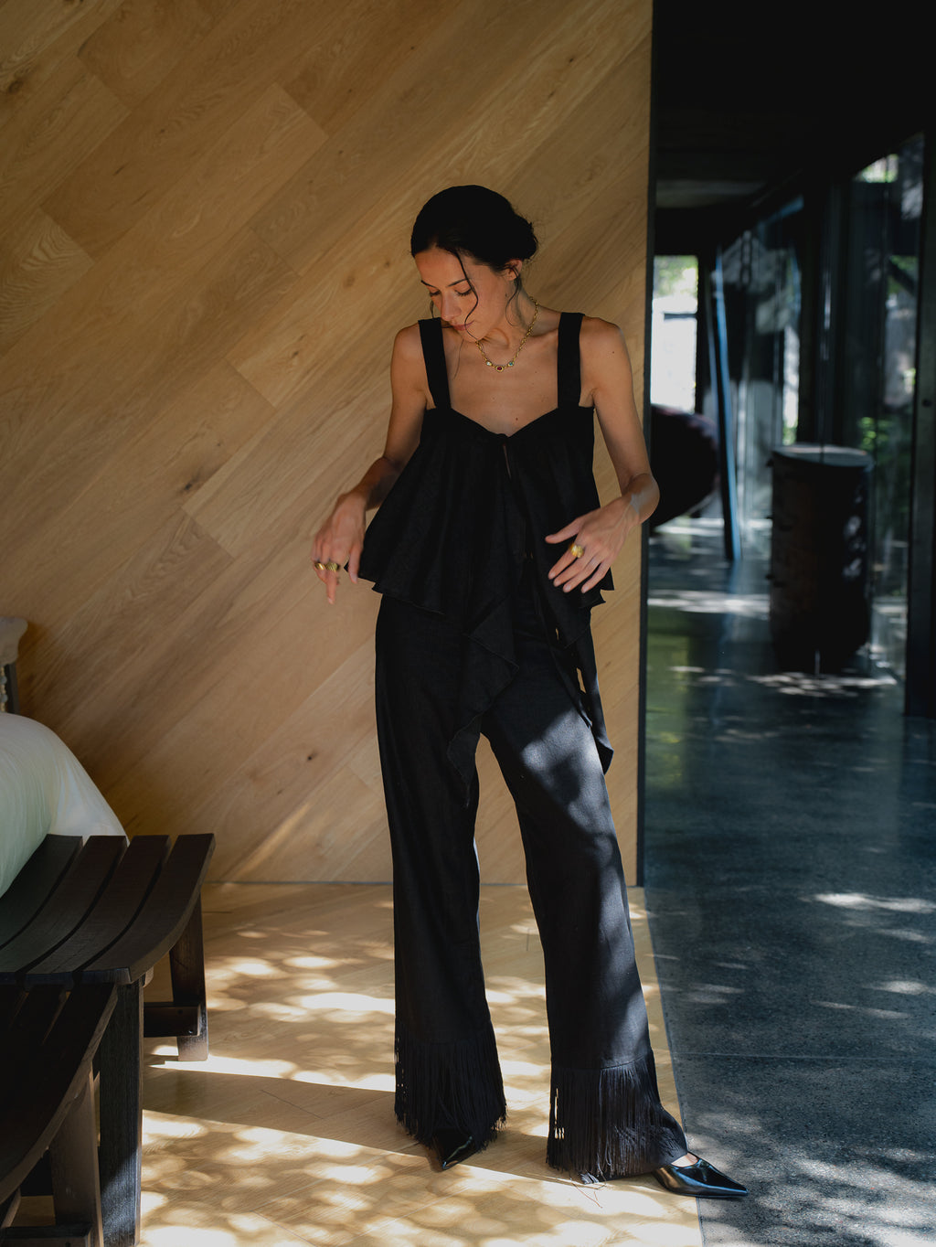 Pantalón Ulmo Flecos