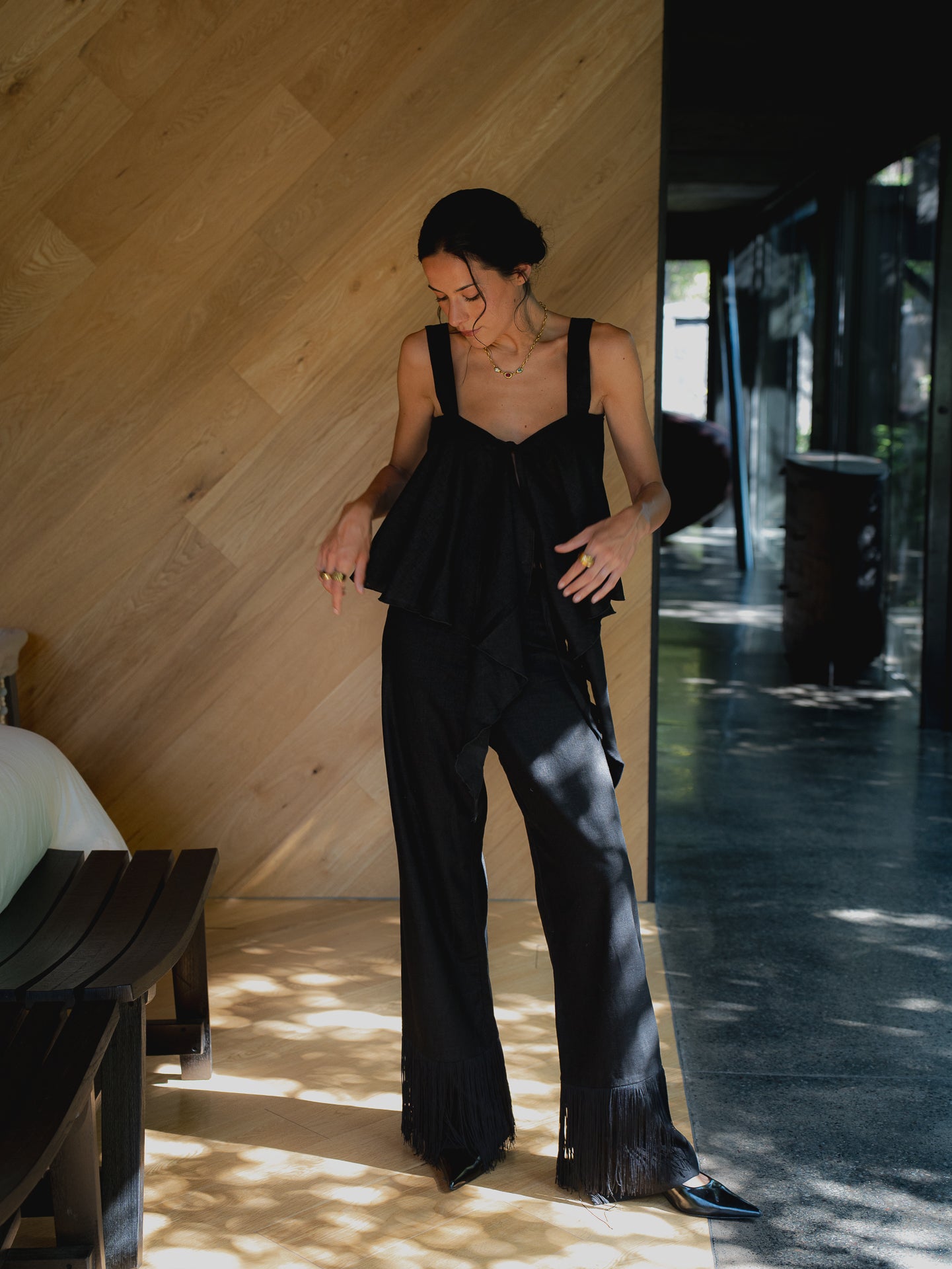 Pantalón Ulmo Flecos